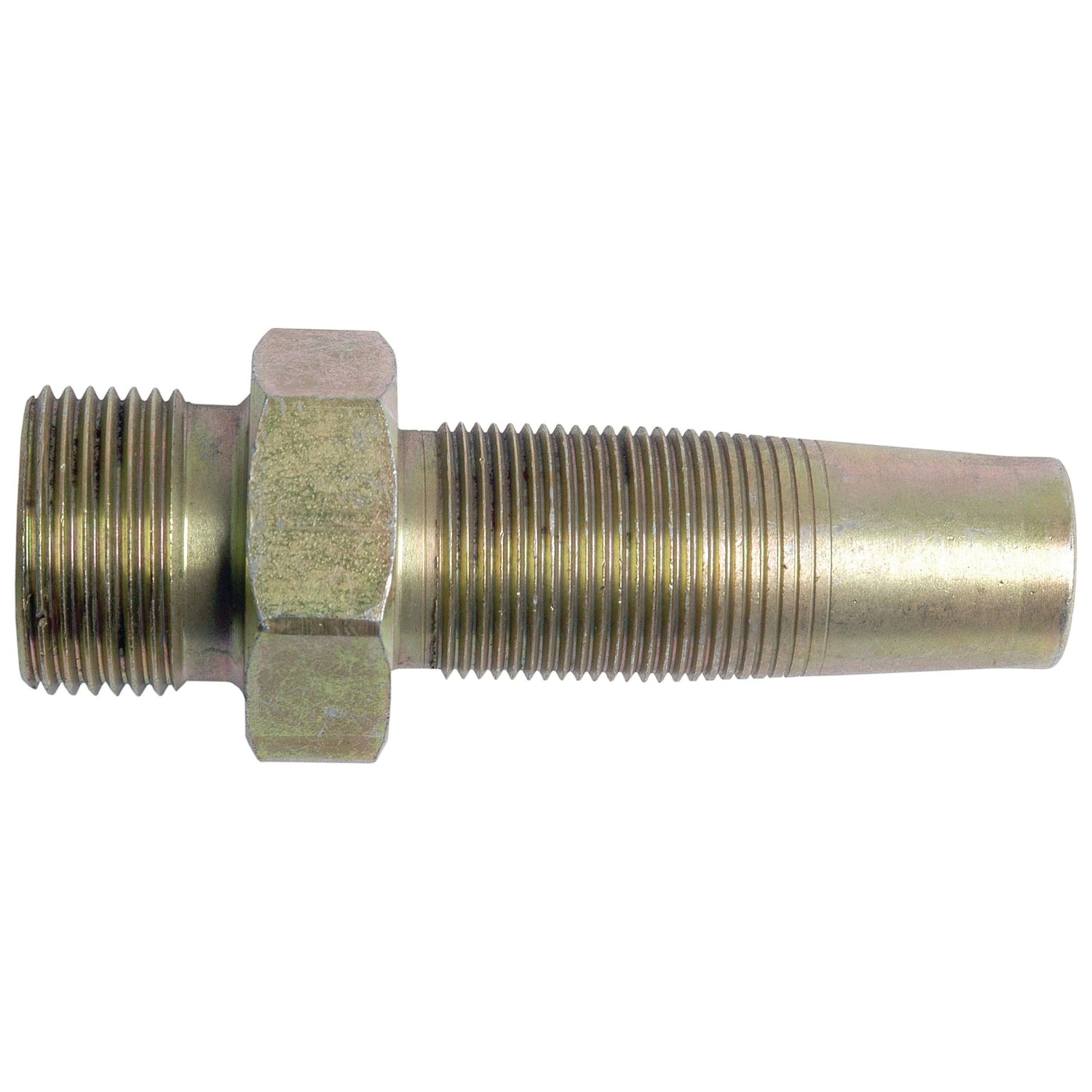 A Sparex Hydraulic 2-Piece Re-usable Coupling insert with a hexagonal nut in the middle, designed for DN20 compatibility, featuring a 3/4'' x 3/4'' BSP male configuration (Sparex Part No. S.4748).