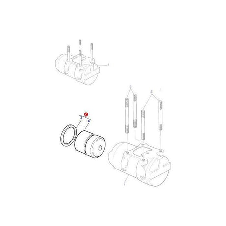 Massey Ferguson - Piston Lift Arms - 1665738M91 - Farming Parts