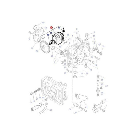 Massey Ferguson - Hydraulic Pumps - 3797065M1 - Farming Parts