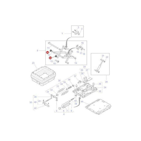 Massey Ferguson - Roller - F275500030190 - Farming Parts