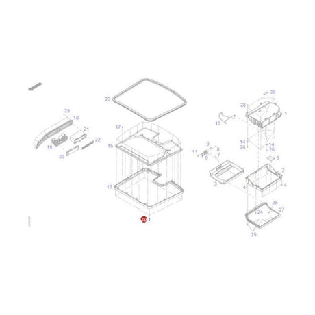 Fendt - Screw - X463320600000 - Farming Parts