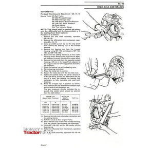 500srs Workshop Manual - 1856072M2 - Massey Tractor Parts