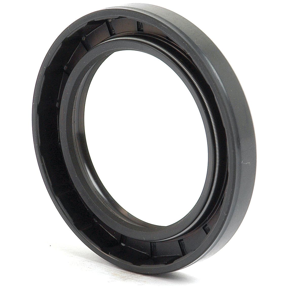 The Sparex Metric Rotary Shaft Seal, identified by Part No. S.50379, is a circular black seal featuring a double lip and an inner metal spring, commonly used in automotive or industrial machinery applications. This seal measures 50 x 72 x 10mm.