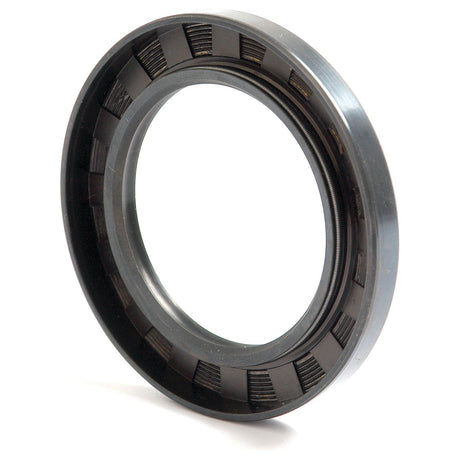 A close-up of a black rubber and metal mechanical seal or gasket ring, specifically the Sparex Metric Rotary Shaft Seal, 60 x 90 x 10mm Double Lip (Sparex Part No.S.50428), isolated on a white background.