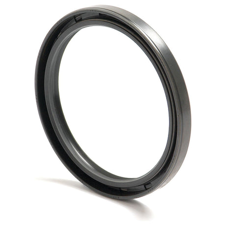 A circular, thin metal ring with a glass surface, possibly a camera lens filter, is displayed against a white background. This piece closely mirrors the precision of a 70 x 85 x 8mm Sparex Metric Rotary Shaft Seal, Double Lip (Part No.S.50442).