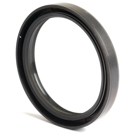 A close-up image of a transparent circular lens with a metallic frame, resembling the Sparex Metric Rotary Shaft Seal (85 x 110 x 13mm Double Lip, Part No. S.50464), placed upright against a white background.