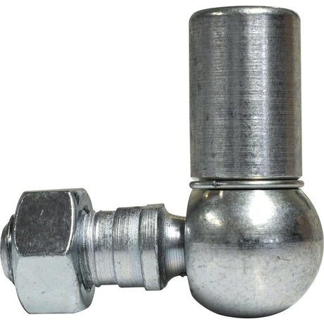 A CS Type Ball Joint with a cylindrical shaft and hexagonal nut, suitable for use in machinery or automotive applications, complies with DIN 71802 standards. It is officially known as Sparex Part No. S.50856, under the brand name Sparex, and features an M14 x 2.00 thread according to DIN 71802 specifications.