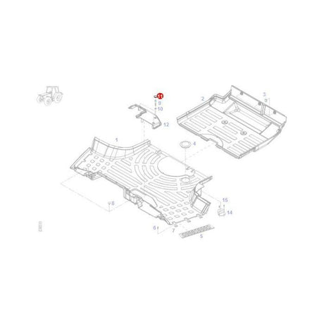 Fendt - Locking Plug - X499502401000 - Farming Parts