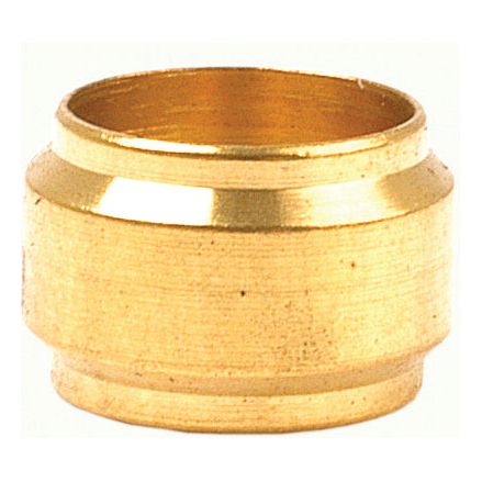 A Sparex Brass Fuel Line Olive Ø8mm, also known as Part No. S.5139, is designed for sealing and securing connections in plumbing, gas systems, or similar applications.