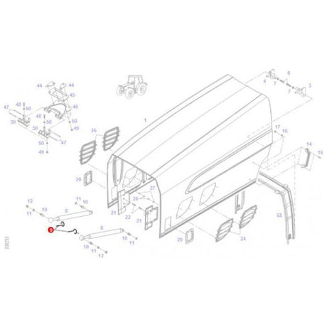 Fendt - Securing Clip - X529807200000 - Farming Parts