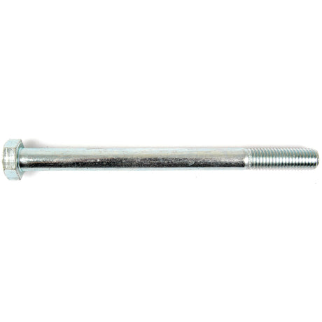 A Metric Bolt M14x180mm (DIN 931) with a threaded end, zinc-plated finish, and a hexagonal head from Sparex (Part No. S.51606), positioned horizontally against a white background.