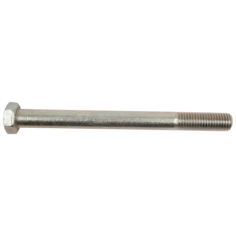 A Sparex Metric Bolt M18x200mm (DIN 931), known as Sparex Part No. S.51614, zinc plated with a threaded end, lying horizontally on a white background.