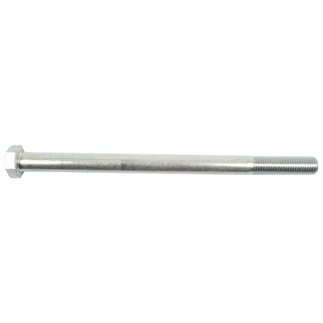 Metric Bolt M20x300mm (DIN 931) from Sparex, Part No. S.51625, featuring a hexagonal head and partially threaded shaft with a zinc plating for enhanced corrosion resistance.