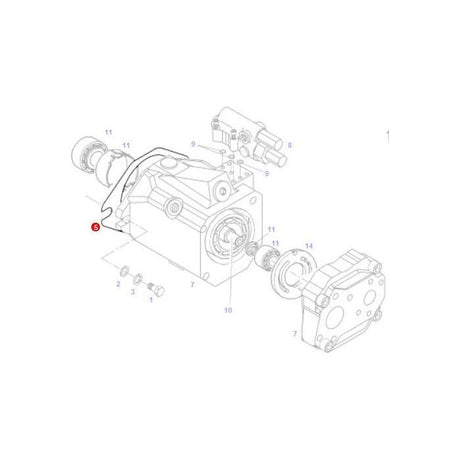 Fendt - Moulded Seal - 816940010010 - Farming Parts