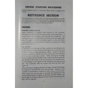 Massey Ferguson - 23C Engine Operators Manual - 819050M1 - Farming Parts