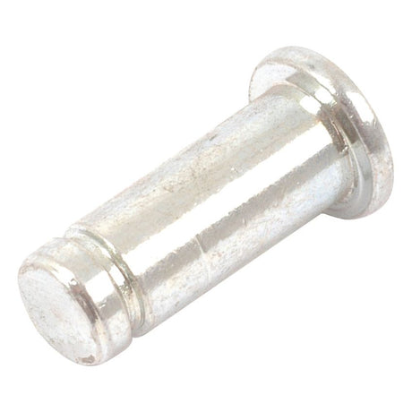 A Metric Clip Type Clevis Pin Ø6 x 15mm, branded by Sparex as part number S.52317, features a cylindrical metal design with a wider, flat head at one end and a narrower section in the middle for secure fastening.