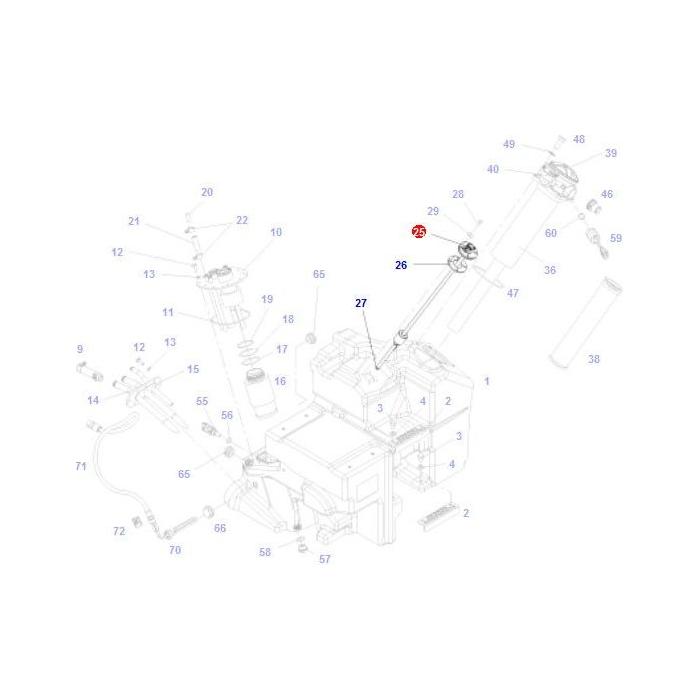 Fendt - Fuel Level Sensor - G737860062112 - Farming Parts