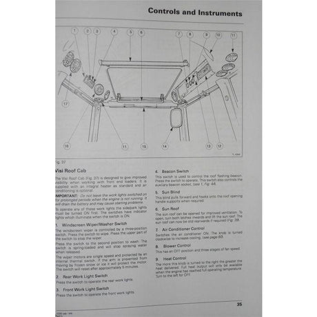 Massey Ferguson - 4200 Series Operators Manual - 1857014M4 - Farming Parts