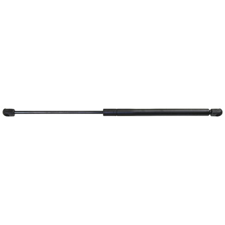 A black Sparex Gas Strut (S.52854) with a total length of 500mm, featuring a cylindrical body and F Ball Socket ends at two connecting points, designed for lifting or holding objects.