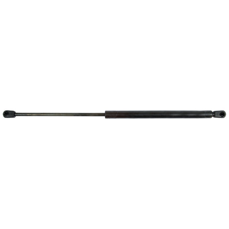 The Sparex Gas Strut, S.52861, with a total length of 485mm, is a black gas spring shock absorber featuring rod and cylinder components with a 10mm ball socket, presented against a white background.