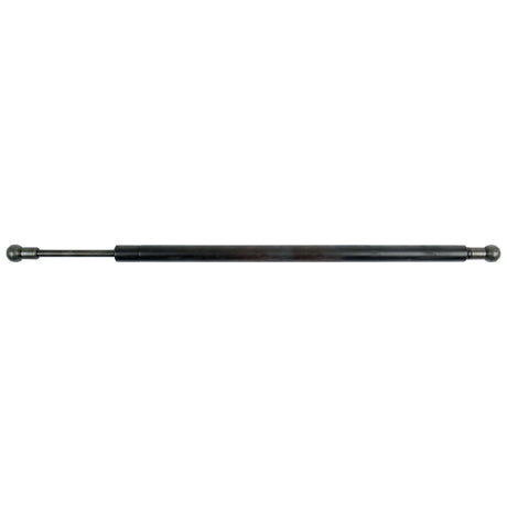 The Sparex Gas Strut (S.52893) is a dark, cylindrical support tool characterized by metal ball joints on each end, frequently referred to as an Agristrut. It is typically used for supporting or balancing weight in various applications. This model, with a total length of 500mm and a pressure rating of 200 N, features a precise ram stroke to ensure optimal performance.