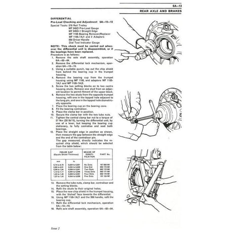 Massey Ferguson - 500srs Workshop Manual - 1856072M2 - Farming Parts