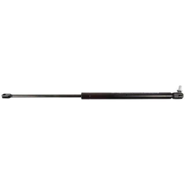 Image of a single Sparex Gas Strut (S.52903) with a black cylinder and metal rod, featuring a total length of 450mm and a ram stroke of 185mm. Typically used in automotive or industrial applications for lifting and holding hoods, trunks, or other components.