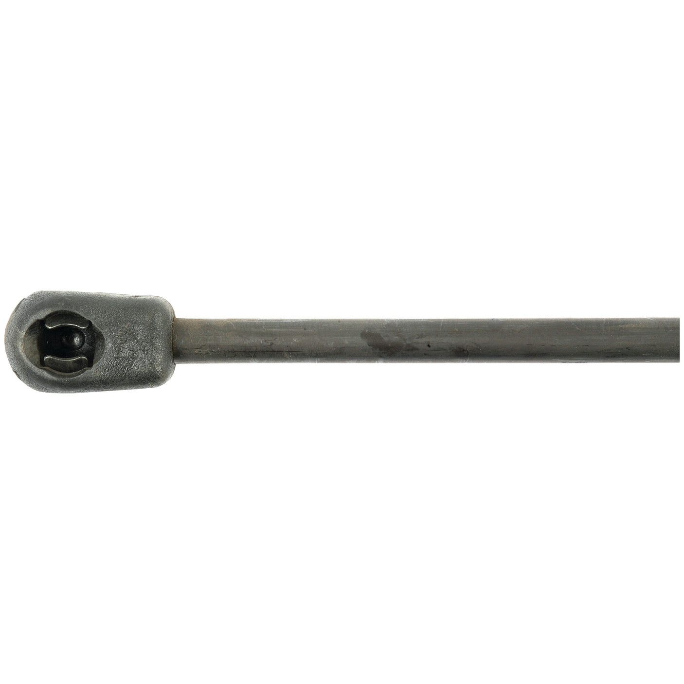 A Sparex Gas Strut (Product S.52927) with a total length of 580mm, featuring a long, narrow metal rod and a rectangular connector at one end.