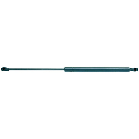 A black Sparex Agristrut gas strut (S.52929) with a total length of 515mm, featuring mounting points at both ends, a Ram Stroke of 215mm, and capable of handling a pressure of 200N, used to support and control the movement of various mechanical components.