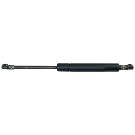 A black Gas Strut with metal ends, fully extended to a total length of 260mm, featuring a C1 Ball Socket - Sparex S.52930.