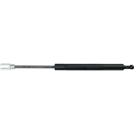 A black Gas Strut, branded as Sparex (S.52933), with silver and black end fittings is shown against a white background. The strut measures 355mm in length.