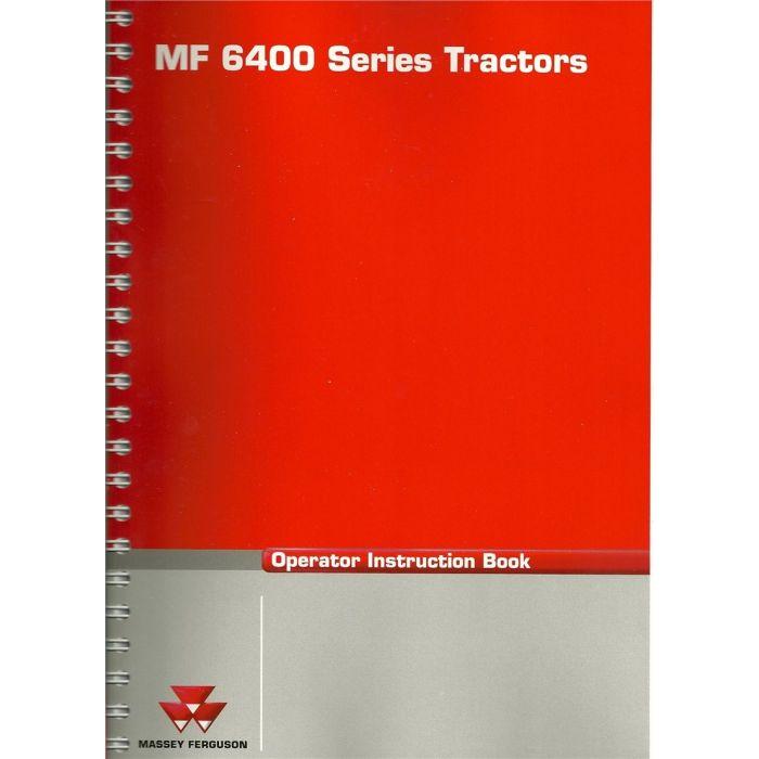 Massey Ferguson - 6400 Series Operators Manual - 3378434M4 - Farming Parts
