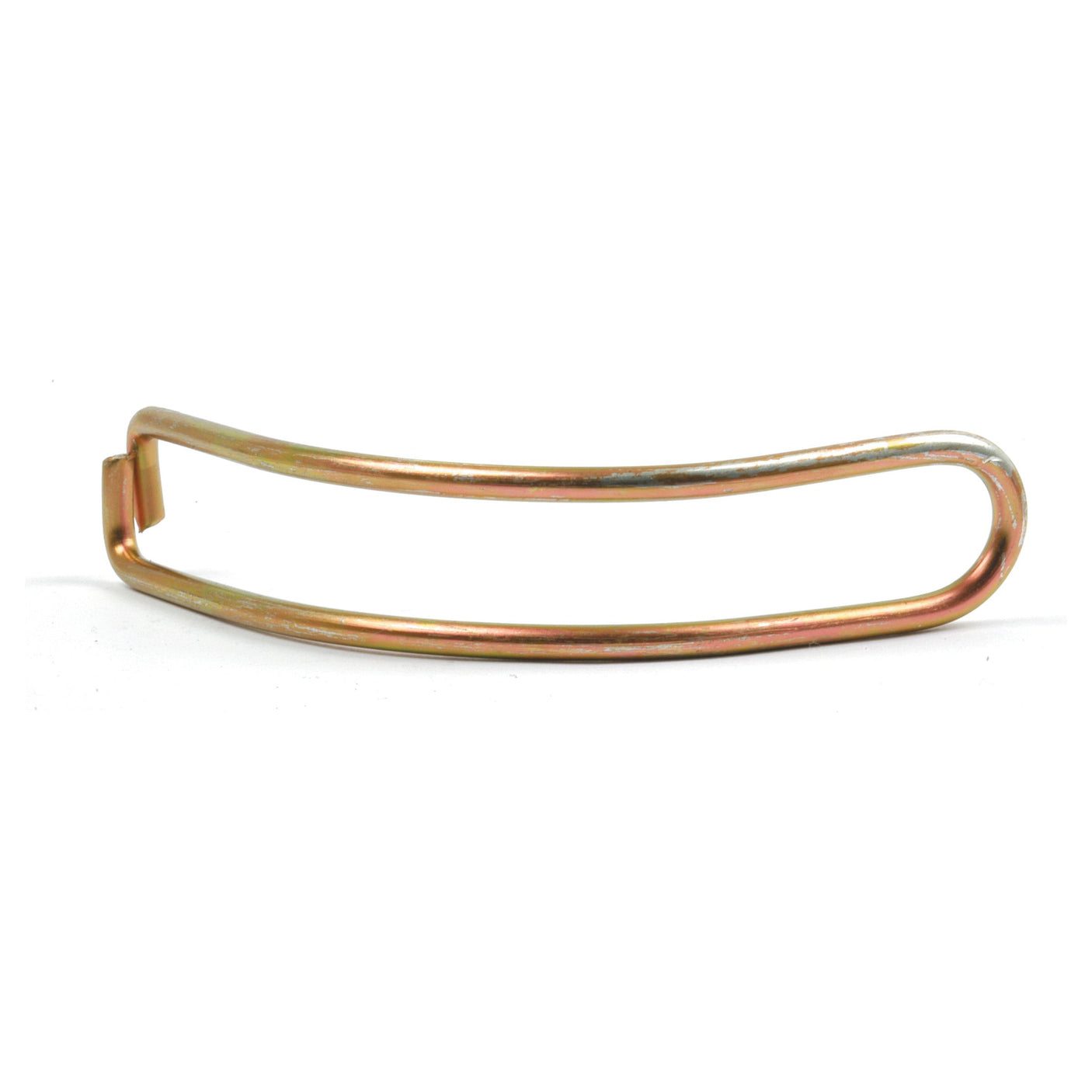 The image features the Sparex Levelling Box Handle Retaining Clip (Sparex Part No. S.536), a curved copper wire with a loop at one end and a retaining clip hook at the other, isolated on a white background.