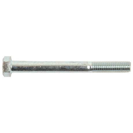 A zinc-plated metallic hex bolt, the Metric Bolt M5x40mm (DIN 931) from Sparex (Part No.S.53702), is shown against a plain white background.