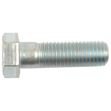 A Sparex Metric Bolt M18x60mm (DIN | Sparex Part No.S.53733) with a partially threaded shank lies horizontally against a white background.