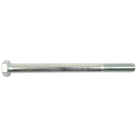 A Sparex Metric Bolt M20x260mm (DIN 931) with a zinc-plated, metallic finish featuring a partially threaded shaft and a hexagonal head.