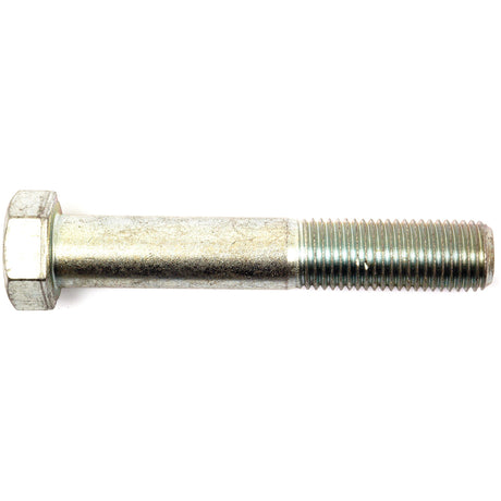 A close-up image of a Sparex Metric Bolt M22x130mm (DIN 931) with a threaded end, placed horizontally on a white background.