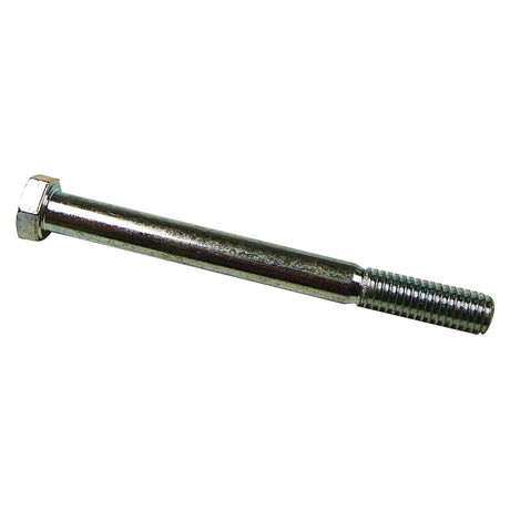 Introducing the Imperial Bolt by Sparex, a 3/8''x4'' UNC (ASME B18.2.1) metal hex bolt with a partially threaded shaft, featuring zinc plating for enhanced corrosion resistance and boasting a tensile strength of 8.8. For reference, it's Sparex Part No.S.53763.
