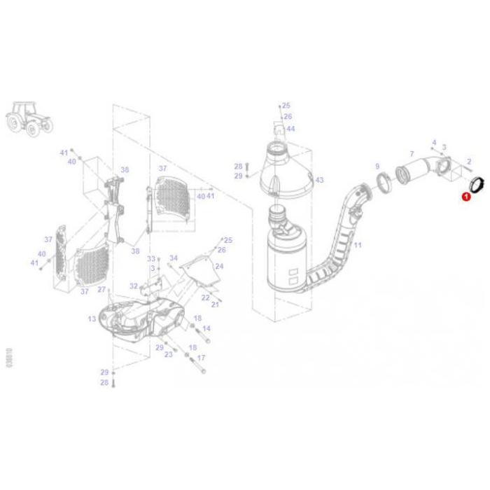 Fendt - Profile Clip - G835201100010 - Farming Parts