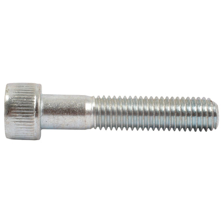 A close-up of a silver metal bolt with a hexagonal cap and threaded body, resembling the Sparex Socket Capscrew, M10x50mm (DIN 912), Sparex Part No. S.53901, set against a plain white background.