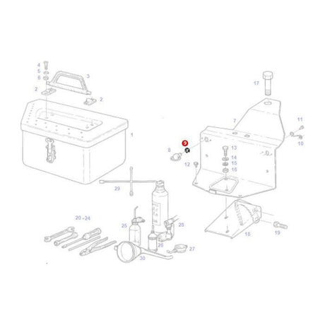 Fendt - Lock Washer - X530000946000 - Farming Parts