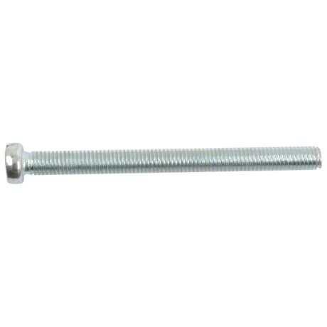 A durable stainless steel machine screw with a threaded body and a flat, slotted head, shown against a white background. This specific screw is the Sparex M5x60mm Metric Cheese Head Machine Screw (DIN 84), Part No. S.54089.