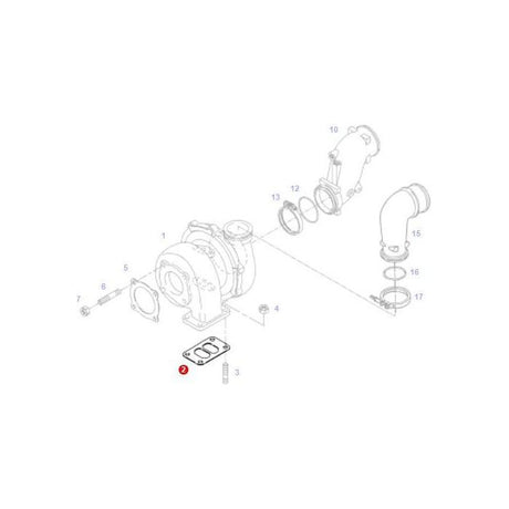 Fendt - Seal - F930200090020 - Farming Parts