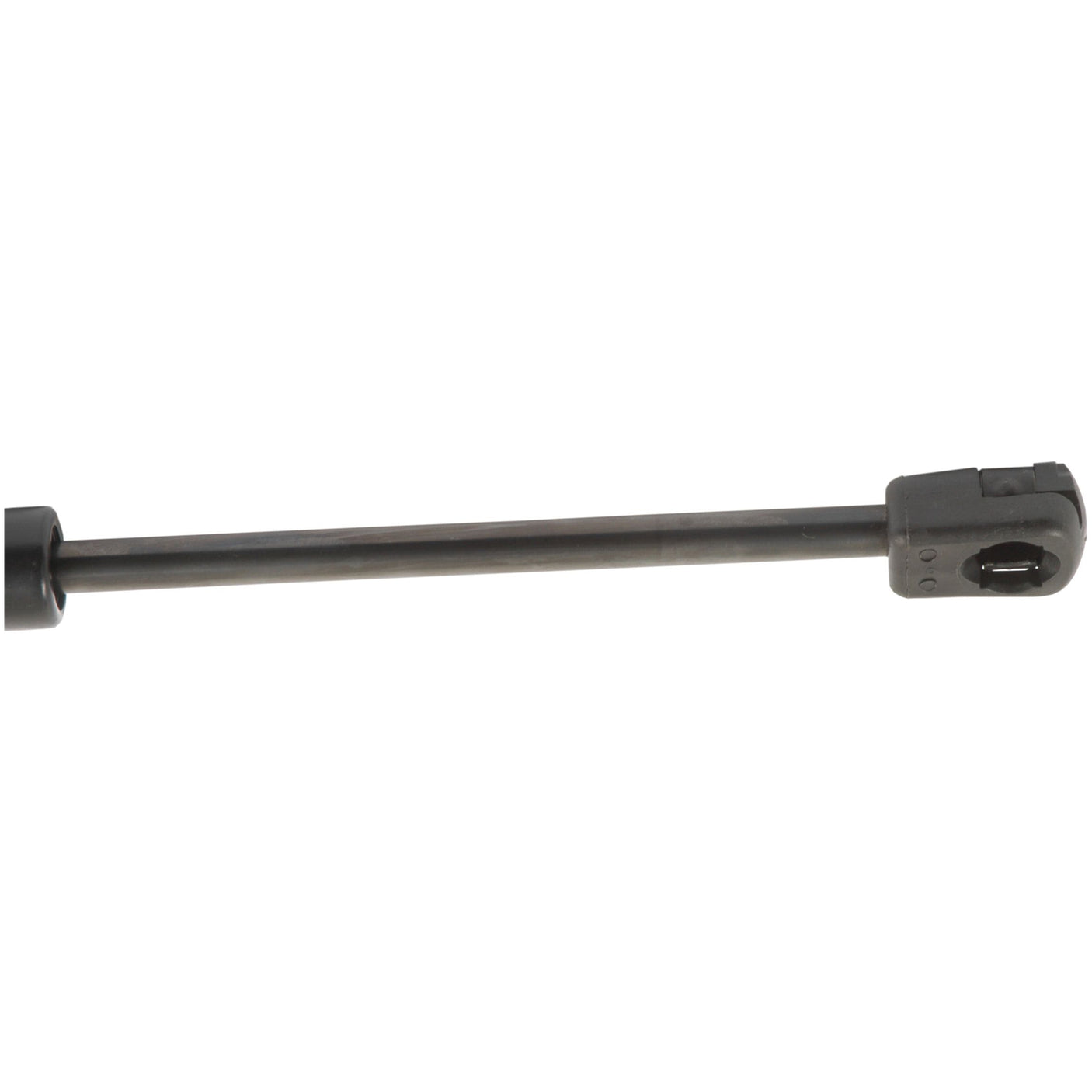 A black metal bicycle quick release axle with a lever on one end, designed to mirror the efficiency of the Sparex Gas Strut (S.54513), which has a total length of 325mm.