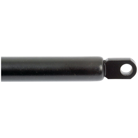 Close-up of the Sparex Gas Strut (S.54517), a sleek black cylindrical metal rod with a looped end, measuring an impressive 500mm in length.