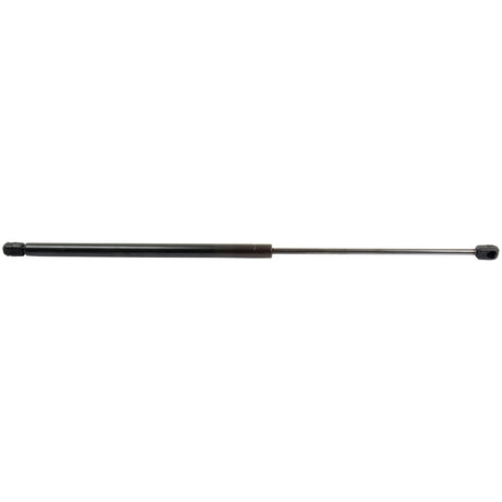 The Sparex Gas Strut, model S.54520, with a total length of 610mm, features a black finish and plastic ball socket. It is designed for both automotive and furniture applications and is displayed against a plain white background.