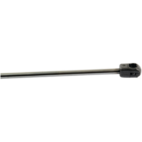 A long, thin metallic rod with a small black plastic ball socket attachment at one end, identified as the Gas Strut (Total length: 610mm - S.54520) by Sparex.