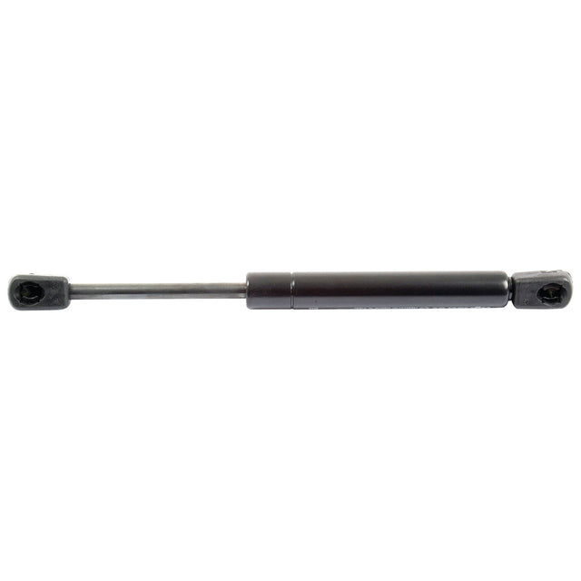 The Sparex Gas Strut (S.54530), with a total length of 245mm and a pressure rating of 600N, features two attachment points at either end to ensure controlled lifting and lowering motions.