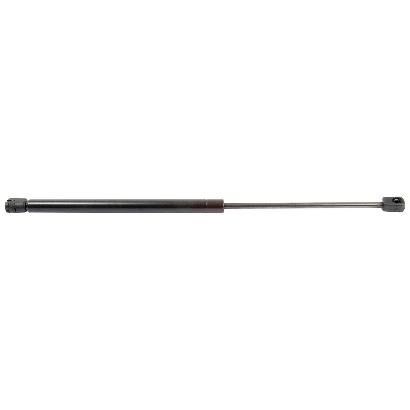 A linear gas strut, branded as Sparex S.54535, with a 490mm total length, featuring a black cylindrical body and an extended thin metal rod, equipped with ball socket mounting brackets on both ends.