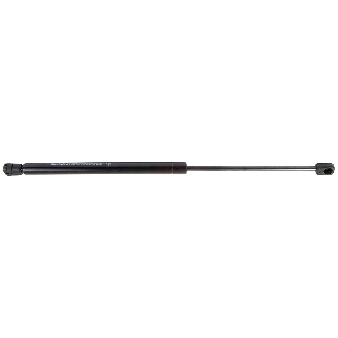 The Sparex Gas Strut (S.54536) is 495mm in length and features a black cylinder, a silver rod, and F Ball Socket connectors on both ends.